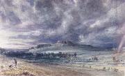 John Constable Old Sarum oil painting reproduction